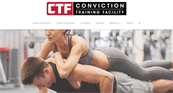 Desktop Screenshot of convictiontraining.com